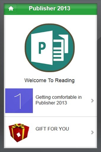 Publisher 2013 Tutorial截图3