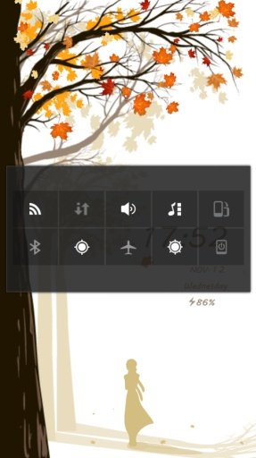 Under Maple Live Locker Theme截图2