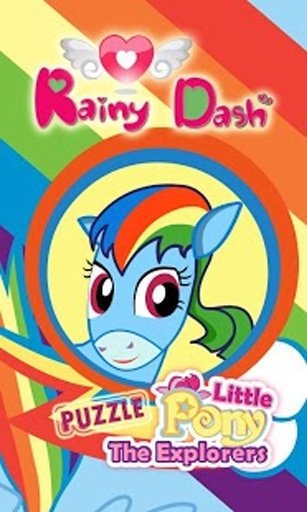 Rainy Dash Pony Game Puzzle截图1