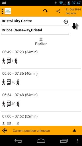 Traveline SW Journey Planner截图3