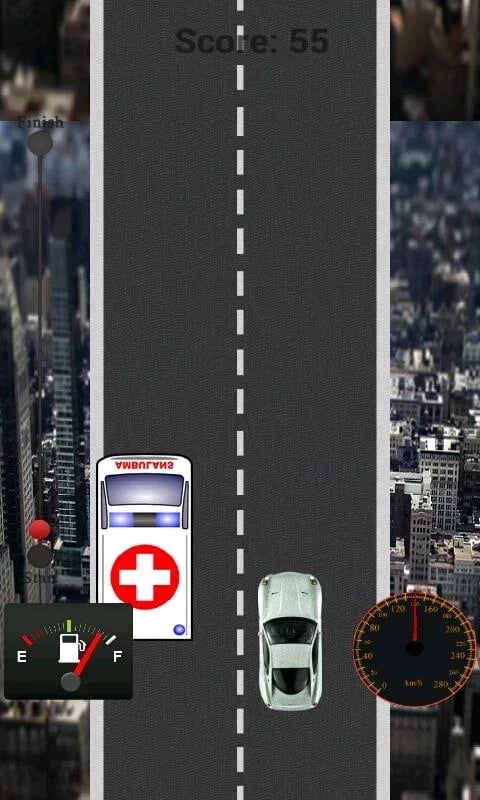 Ambulance Kids Game Race截图1