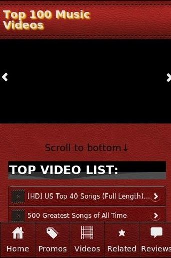 Top 100 Music Videos截图7