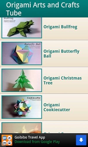 Origami Arts and Crafts Tube截图4