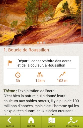 Ocres &agrave; v&eacute;lo截图4