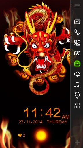 Dragon Fly Live Locker Theme截图1