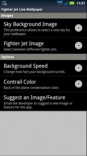 Fighter Jet Live Wallpaper截图2