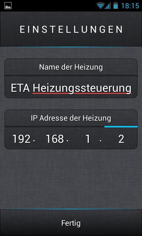 ETA heating control截图5