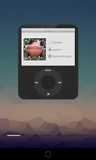 mPOD - Zooper Widget Skin截图3