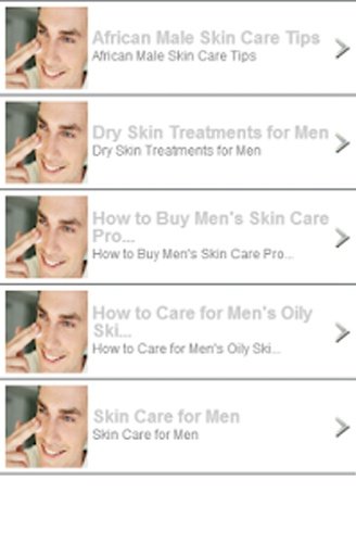 skin care for men截图1