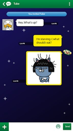 Space - KakaoTalk Theme截图1