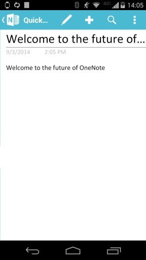 OneNote智能手表版截图4