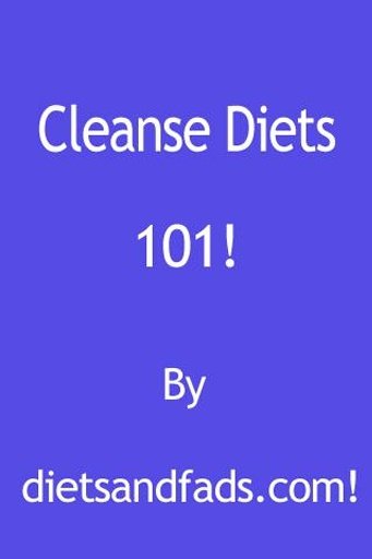 Cleanse Diets 101截图4