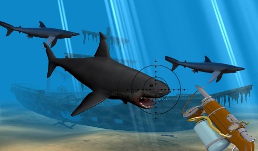 SPEARFISHING SHARK HUNTING截图2