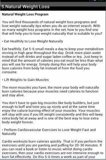 Losing Weight Fast截图2