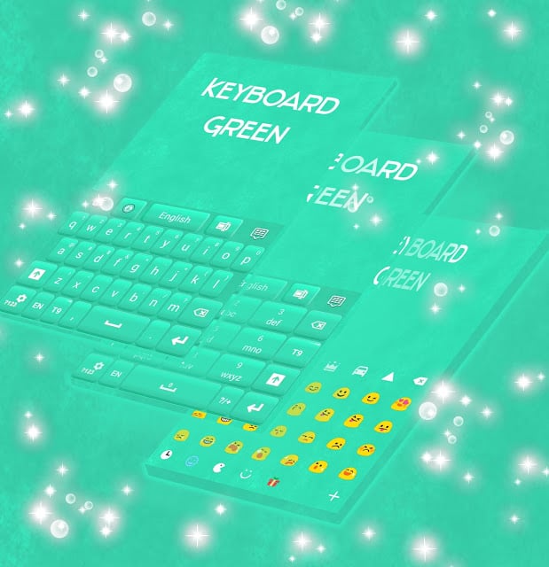 绿色的键盘皮肤截图8