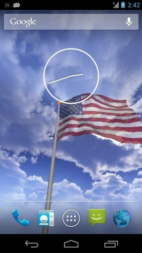 360&deg; US Flag Live Wallpaper截图6