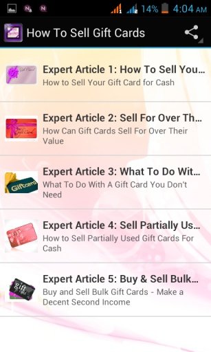 How To Sell Gift Cards - Tips截图5