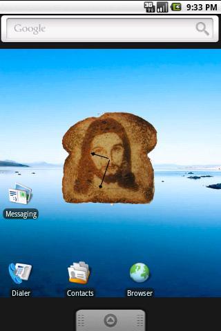 Toast Clock Widget截图4