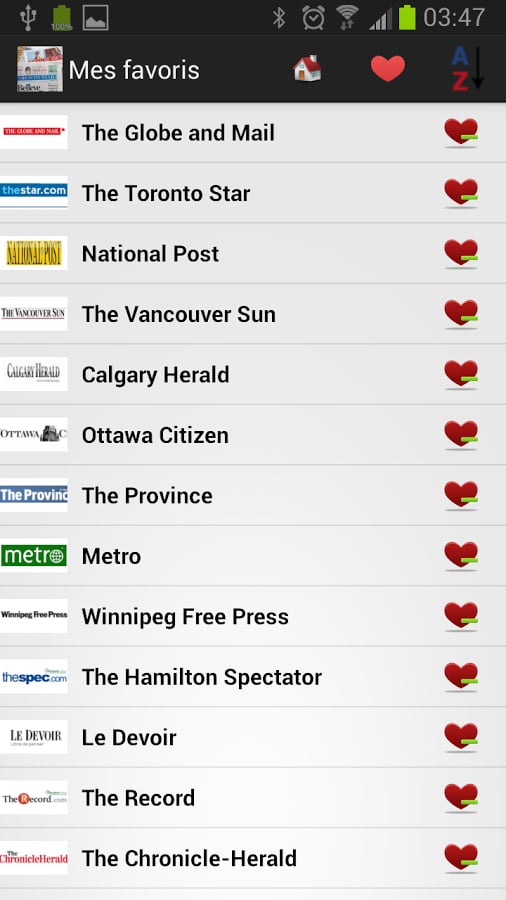 Canadian News and Newspapers截图6