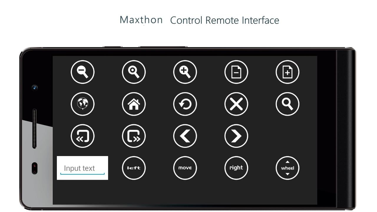 Maxthon 傲游 远程遥控器截图2