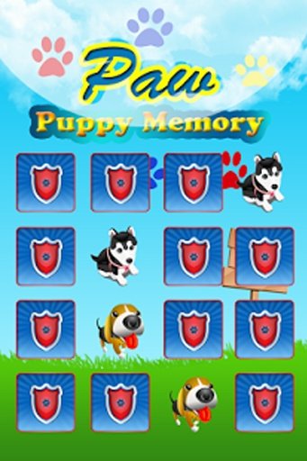 Paw Puppy Memory截图3