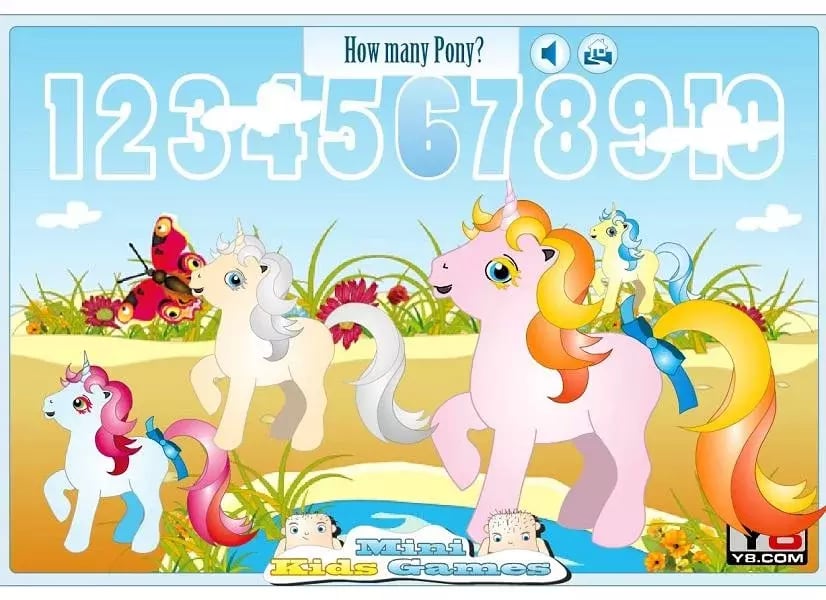 Pony Count Game截图1