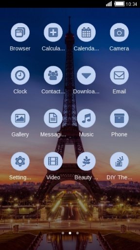 Eiffel Tower C Launcher Theme截图3