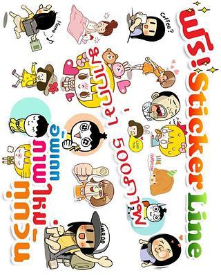 Sticker Line Free Thai 2014截图1