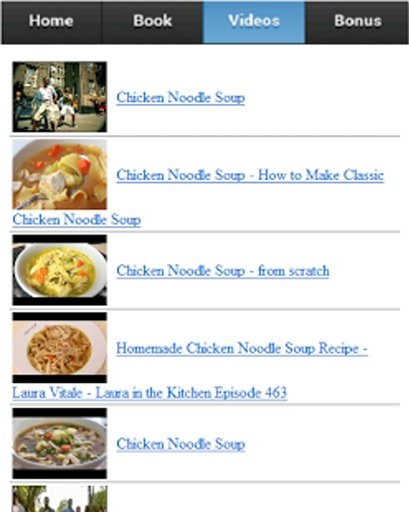 Chicken Noodle Soup Recipes截图4