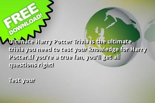 Ultimate Harry Potter Trivia截图2