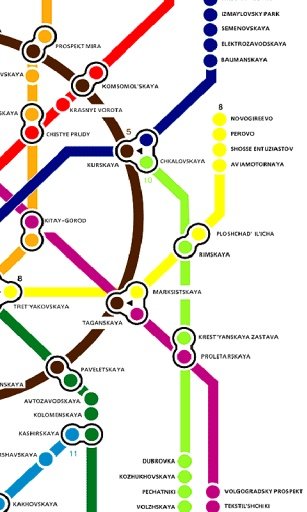 Moscow Metro Map (Free)截图4