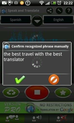 Translator S&amp;T Spanish FREE截图7