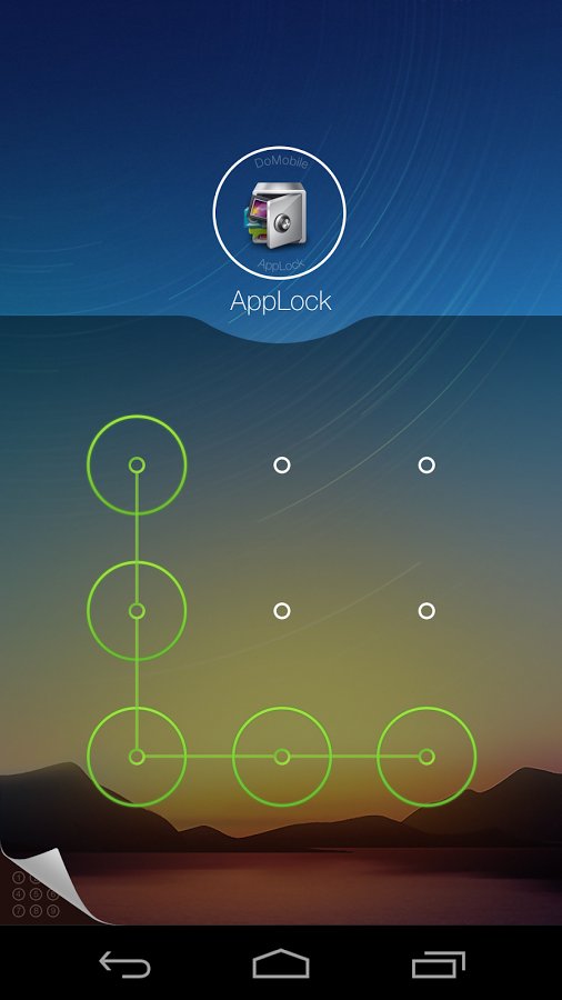 AppLock Theme Sky截图1