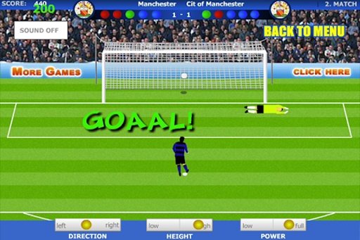 Penalty League Soccer Cup截图4