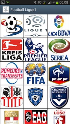 FootBall Ligue1 Infos截图2