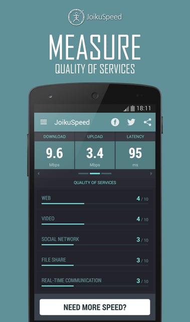 JoikuSpeed – 3G/4G Speeds截图8