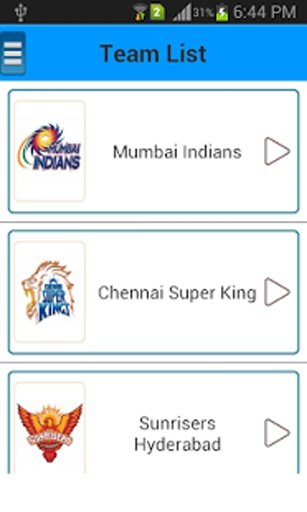 IPL Schedule截图6