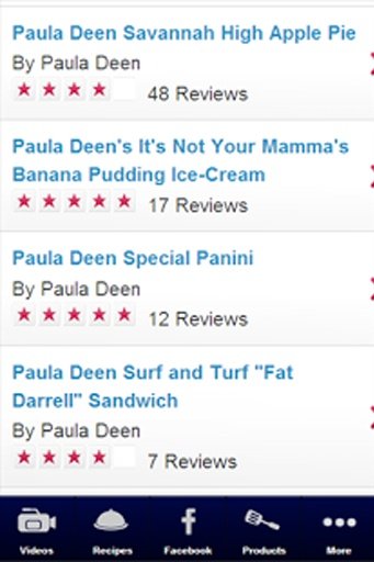 Paula Deen Recipes Fan Pro截图6