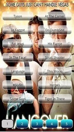 Hangover Soundboard截图1