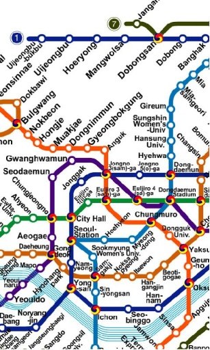 Seoul Metro Map截图3