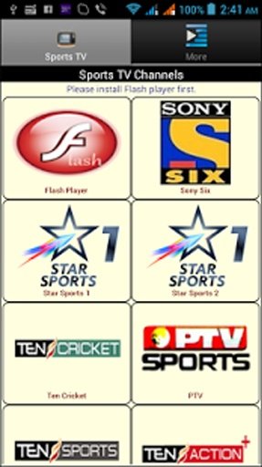 World Sports TV Channels截图2