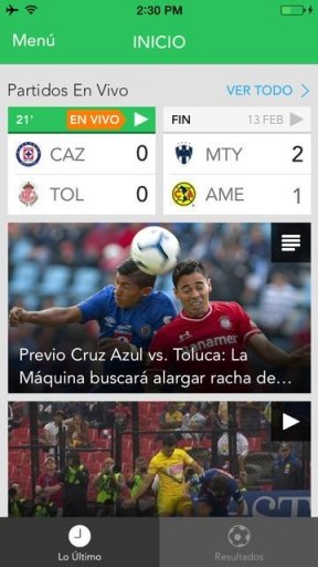 Univision Football for Android截图4