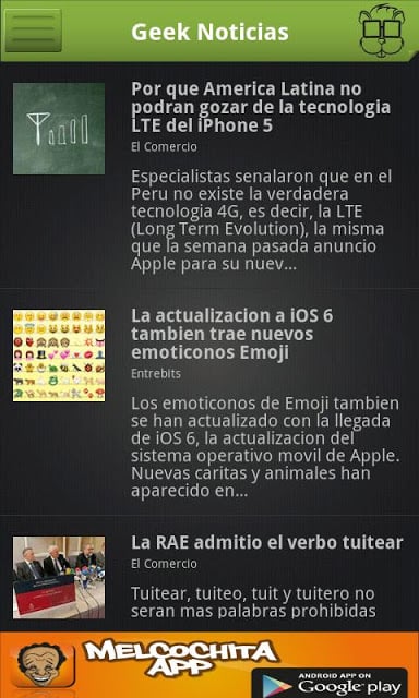 Per&uacute; Geek截图5