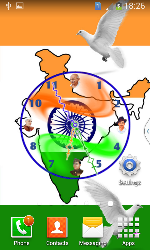 Republic Day Clock截图4