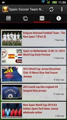 Spain's Soccer Team截图2