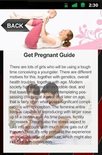 Get Pregnant Guide截图3