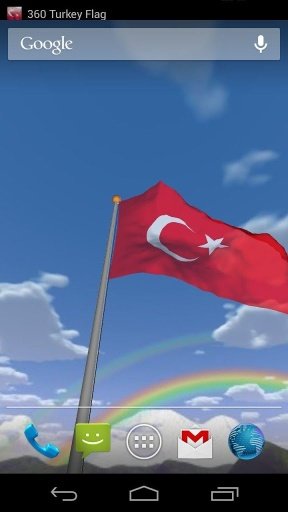 Real Turkey Flag Live Wall截图3