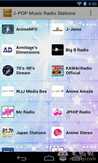 J-POP Music Radio Stations截图5