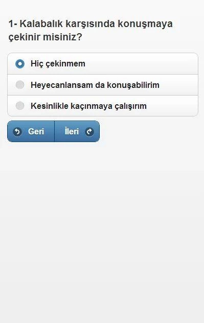 Özgüven Testi截图2