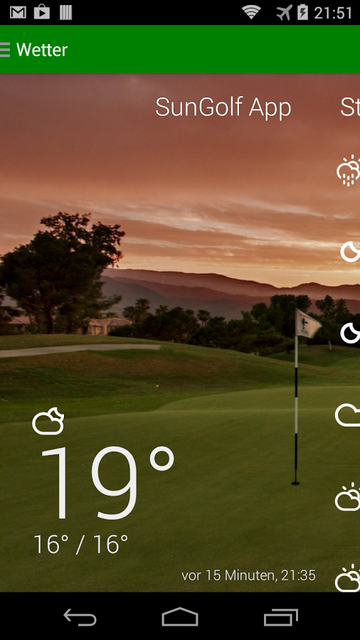 SunGolf Personal Golfclub App截图7